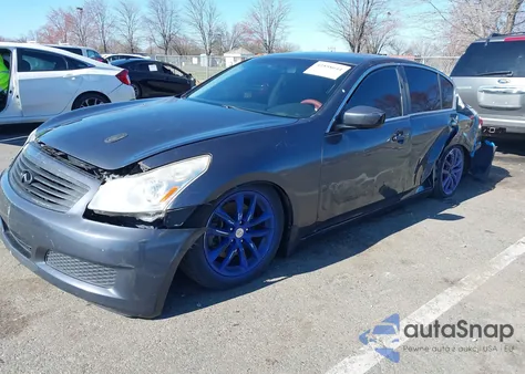2009 Infiniti G37 Journey from USA, damaged, VIN JNKCV61E59M308667